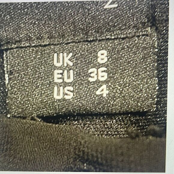 ASOS DESIGN V-Neck Midi Pencil Dress with Textured Sleeves - Size 4 - Picture 5 of 7